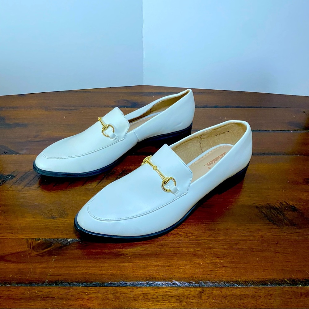 Dunion White Loafers